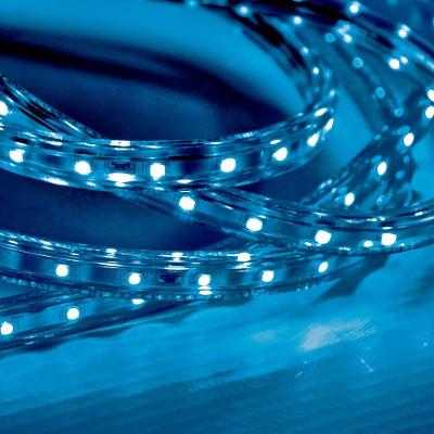 Fita Led Taschibra 5w/m Ip67 220v Alta Proteção Cores Metro Azul