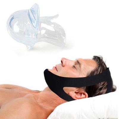 Kit 1 Faixa Anti Ronco 3 Pontas + 1 Aparelho Para Língua