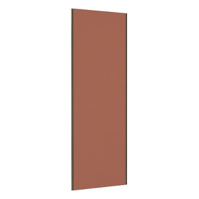 Porta De Correr Closet 80cm Inox Sem Kit Ferragem Gaia