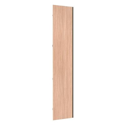 Porta Para Closet Individual 50cm Inox Cumaru