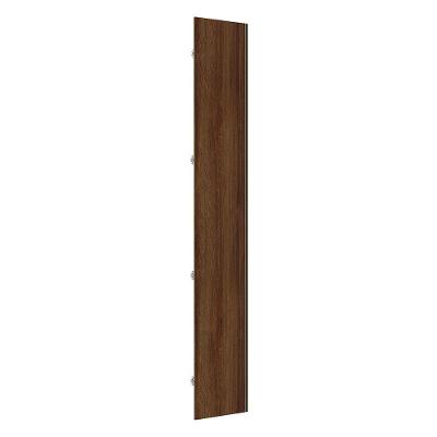 Porta Lateral Para Roupeiro 4 Portas Puxador Inox Dourado