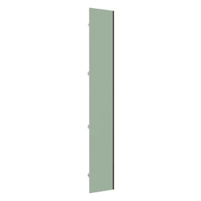 Porta Lateral Para Roupeiro 4 Portas Com Puxador Inox Verde