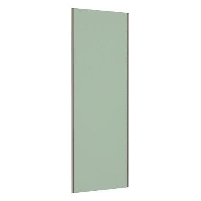 Porta De Correr 80cm Champagne Sem Kit Ferragem Verde