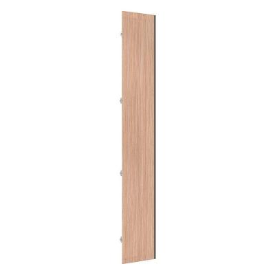 Porta Lateral Para Roupeiro 4 Portas Champagne Cumaru