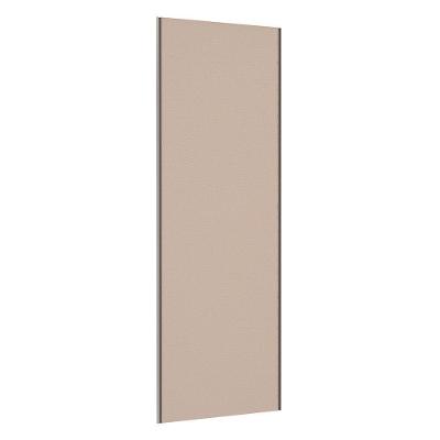 Porta De Correr 80cm Champagne Sem Kit Ferragem Connect