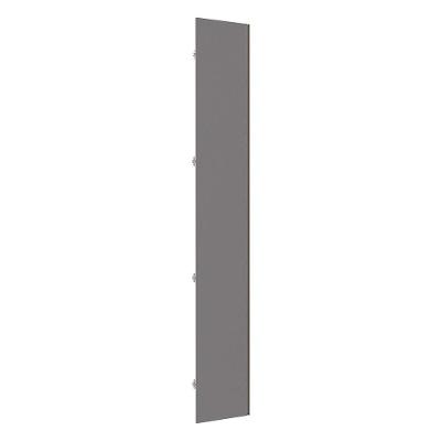 Porta Para Closet Individual 40cm Champagne Cinza Puro