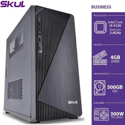 Computador Business B300 - I3-4130 3.4ghz 4gb Ddr3 Hd 500gb Hdmi/vga Fonte 300w Pfc Ativo Sem Ppb