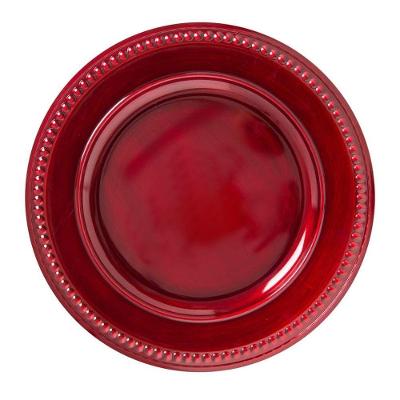 Sousplat Copa E Cia Galles Dots Rouge-antique