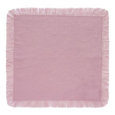 Guardanapo Copa E Cia Coloratta Franjas Rosa Vintage