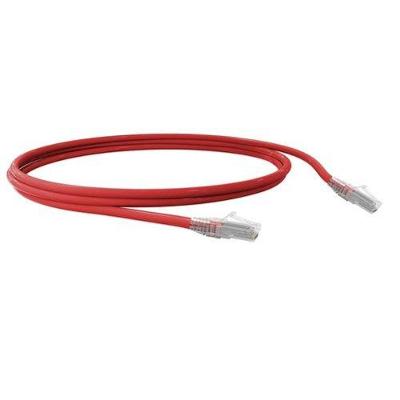 Patch Cord U/Utp Cat.6 Cmx T568A/B 2.5 Metro Vermelho 351230