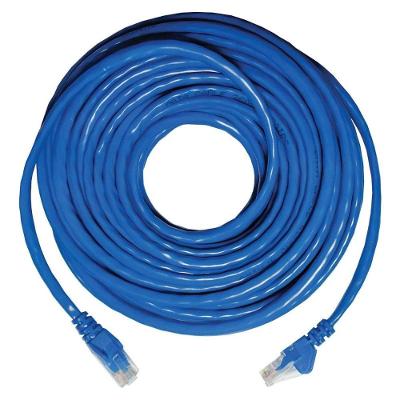 Cabo de Rede Plus Cable Pc Eth6e Patch Cord Cat6 Azul - 10 Metros