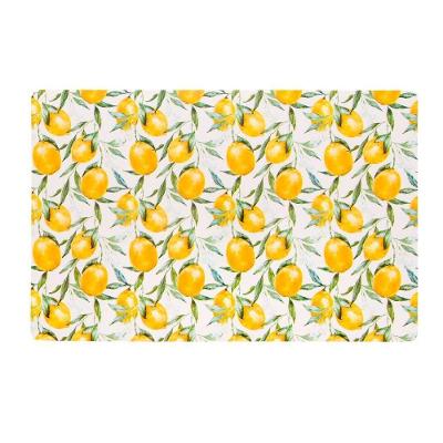 Jogo Americano Copa E Cia 6 Peças Pvc Print Lemon