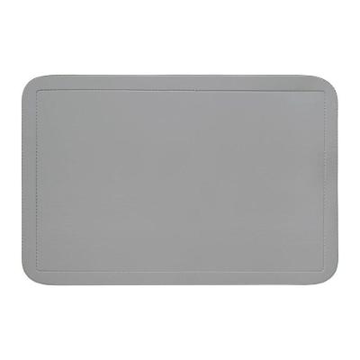 Jogo Americano Copa E Cia 6 Peças Pvc Color Cinza