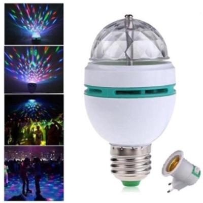 Luz Led Globo Rotativa Colorido Para Festa Globinho
