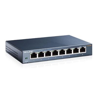 Switch 08 Portas Gigabit 10/100/1000 Mbps Tp-Link TL-SG108