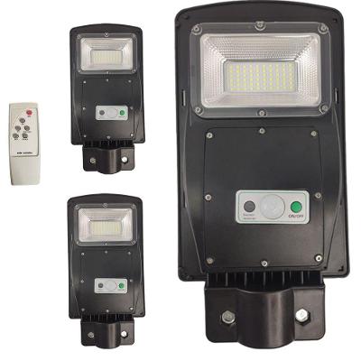 Luminaria Solar Poste 60w Led 3 Und Controle E Sensor