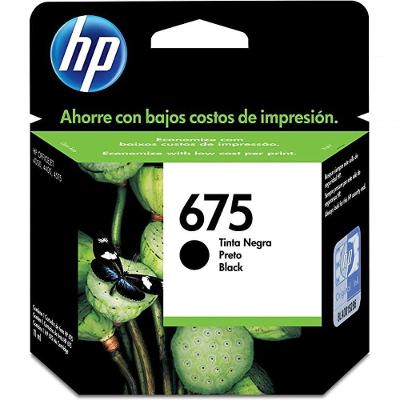 Cartucho Hp 675 Preto Cn690al