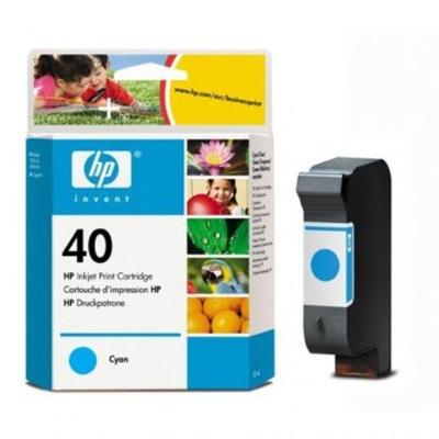 Cartucho Hp 40 51640c Azul