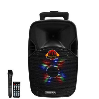 Caixa Som Para Karokê Bluetooth Microfone
