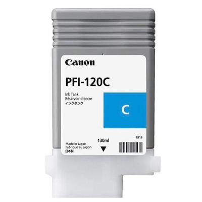 Cartucho De Tinta Canon Plotter Pfi120c Ciano