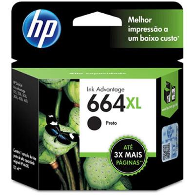 Cartucho Hp 664Xl Preto F6V31Ab