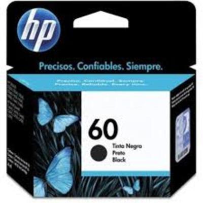 Cartucho Hp 60 Cc640wb Preto