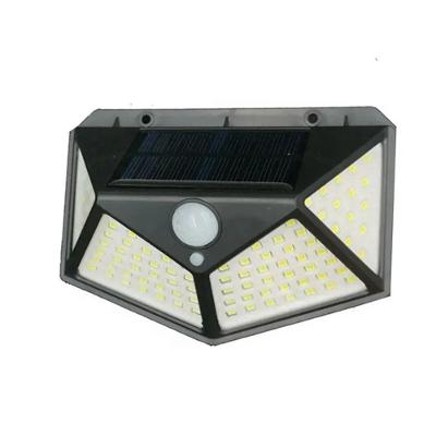 Luminária Energia Solar Parede Sensor Presença 3 Funções Bk-100