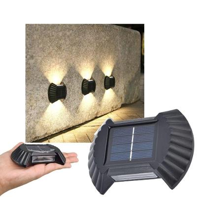 Luminaria Solar Spot Balizador Andarela De Parede Resistente