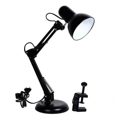 Luminaria Articulada Mesa Garra Regulavel Base 2 Em 1