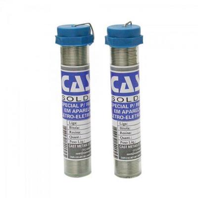 Solda Tubo 63x34 25g Azul Solda Cast - Cx / 36