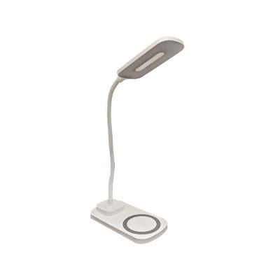 Luminária De Mesa Led Carregamento Indução Touch Articulável