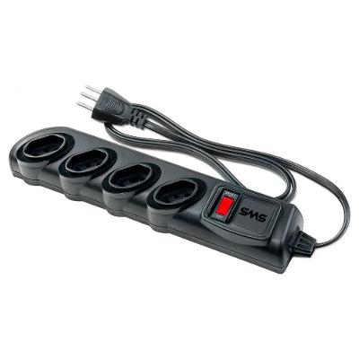 Filtro De Linha Sms, Bivolt Automático, 4 Tomadas, 3m - 62329