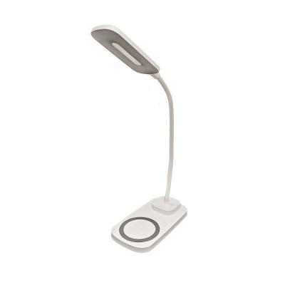Luminaria De Mesa Led Articulavel 3 Cores Carregamento