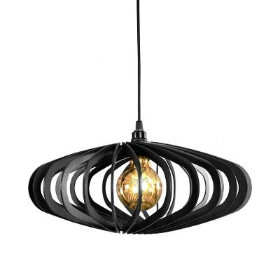 Luminária Teto Lustre Pendente Balcão Cozinha Sala Egito Cor:preto
