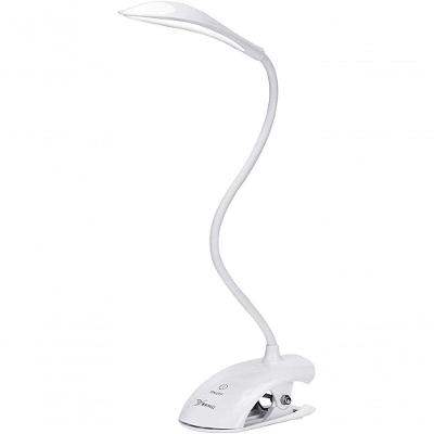 Luminária De Led Touch - Mesa Com Bateria E Cabo Usb Carregador Flexível Garra