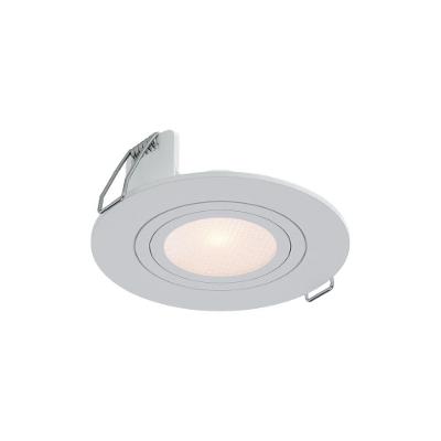 Embutido Redondo Mr16 Gu10 Plano Branco