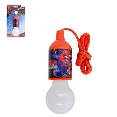 Luminária Com Cordão Spider Man - Etitoys