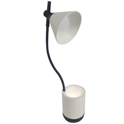 Luminaria de Mesa Led Porta Objetos Articulada 3 Cores