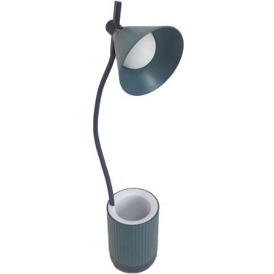 Luminaria De Mesa Led Porta Objetos Articulada Abajur 3 Cor