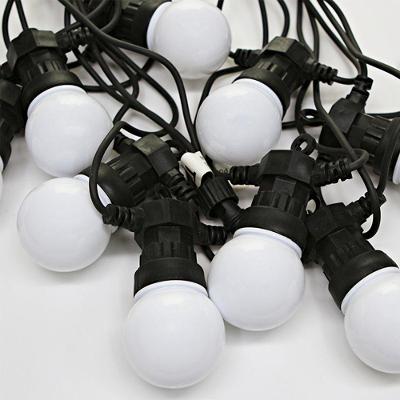 Cordão Luminoso Led Taschibra Globinho Leitoso 50 Leds Colorido 220v