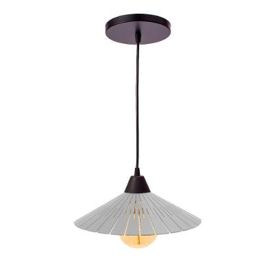 Luminária Teto Lustre Pendente Balcão Cozinha Sala Mdf Cabo Cor:branco.