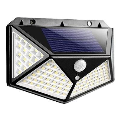 Luminária Energia Solar Cor Branco Quente 3 Funções 100 Led