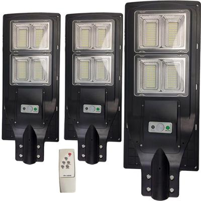Luminaria Solar Led 240w 3Un Sensor E Controle Refletor