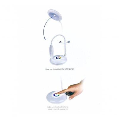 Luminária De Mesa Led Base Flexível