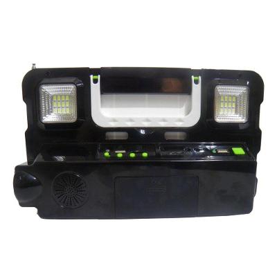 Luminaria Solar Radio Fm Luz De Emergencia Lanterna Usb