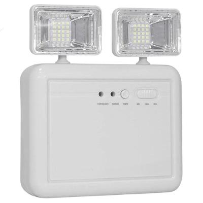 Luminaria De Emergencia Recarregavel 2 Farois Lampada Led