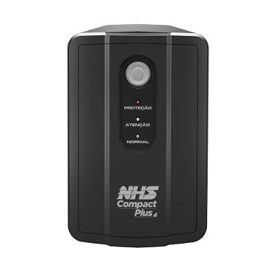 Nobreak Nhs 1200va Compact Plus 4 Biv/120 Preto Bivolt