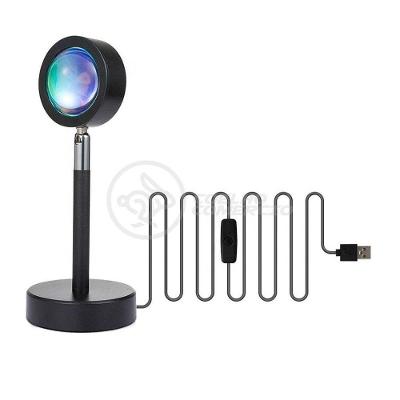Projetor Mini Ring Light Sunset Tik Tok Usb Pôr Do Sol Nº1