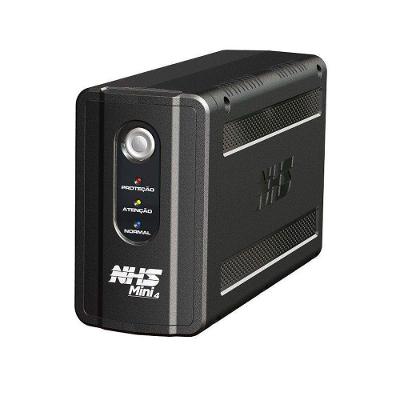 Nobreak Nhs 600 Va Mono C/Bateria Interna Selada Preto