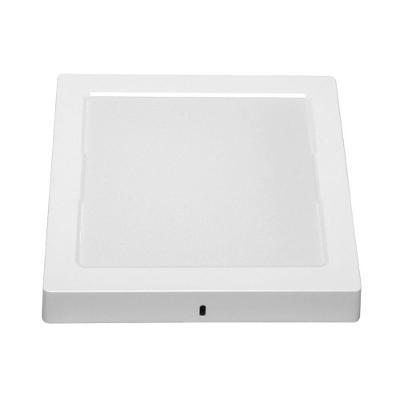 Painel Com Placa De Led Taschibra 18w Lys Quadrado Sobrepor Bivolt 3000k Luz Quente